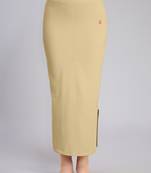 Trendmalls Pure cotton elastene straight saree shapewear petticoat for women, petticoat for saree, saree shaper