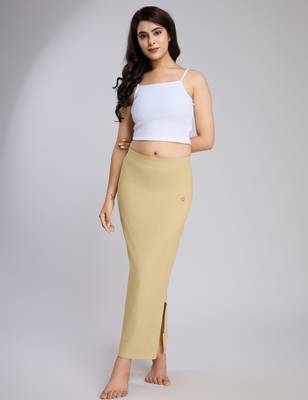 Pure cotton elastene straight saree shapewear petticoat for women, petticoat for saree, saree shaper 3