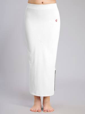 Pure cotton elastene straight saree shapewear petticoat for women, petticoat for saree, skirts for women, saree shaper 1