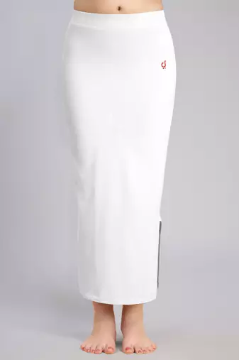 Pure cotton elastene straight saree shapewear petticoat for women, petticoat for saree, skirts for women, saree shaper