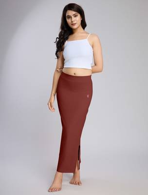 Pure cotton elastene straight saree shapewear petticoat for women, petticoat for saree, skirts for women, saree shaper 4