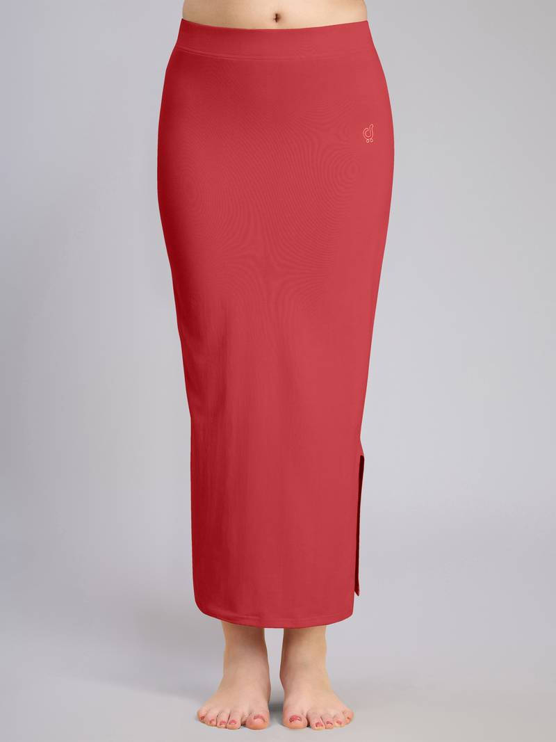 Pure cotton elastene straight saree shapewear petticoat for women, petticoat for saree, skirts for women, saree shaper