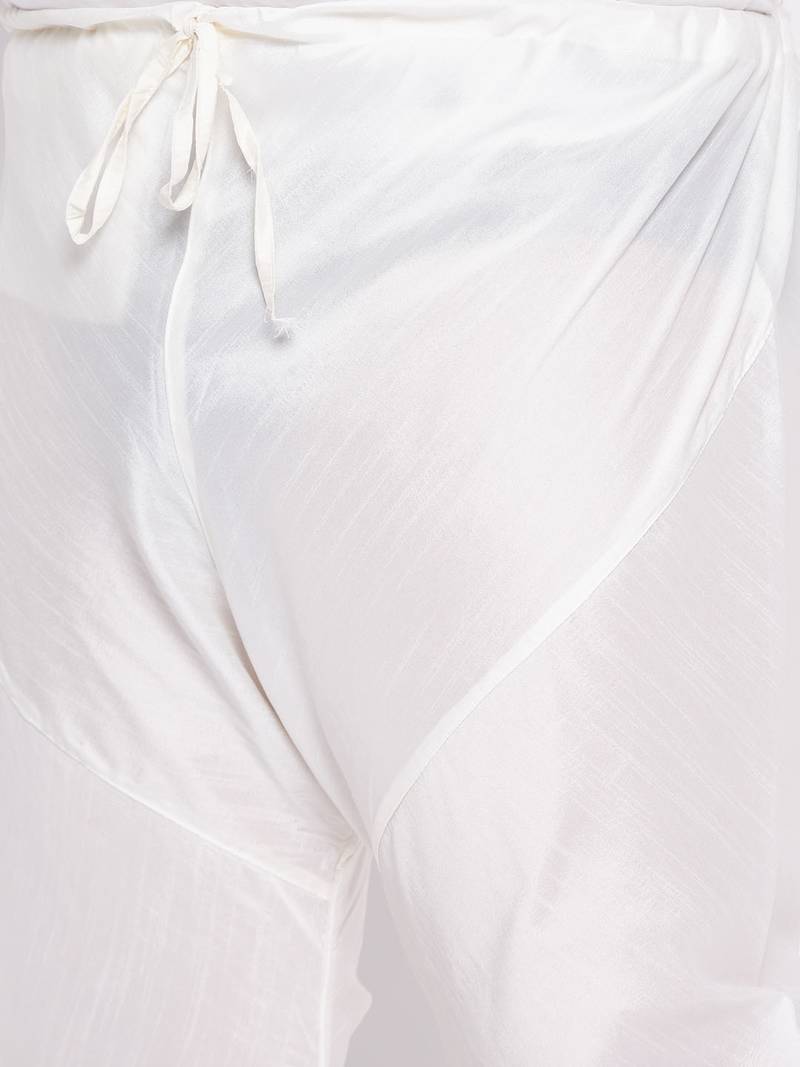 Men's purple silk blend kurta pyjama set