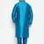Men's turquoise silk blend kurta pyjama set