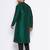 Men's gree silk blend kurta pyjama set