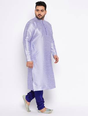 Men's hawa silk blend kurta pyjama set 2