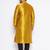 Men's mustard silk blend kurta pyjama set