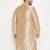 Men's gold silk blend kurta