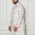 Men's cream cotton blend kurta