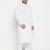 Men's white pure cotton kurta pyjama set