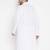 Men's white pure cotton kurta