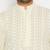 Men's yellow pure cotton kurta