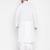 Men's white pure cotton kurta and dhoti set