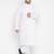 Men's white pure cotton kurta pyjama set