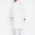 Men's white pure cotton kurta pyjama set