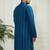 Men's indigo blue cotton kurta