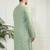 Men's green cotton kurta