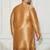 Men's rose gold silk blend kurta