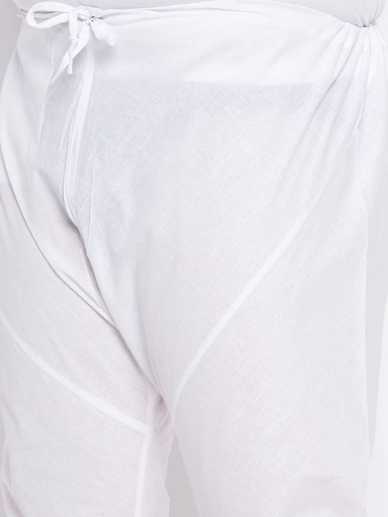 Men's grey silk blend kurta pyjama set