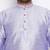 Men's Purple silk blend kurta pyjama set