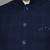Men blue chex nehru jacket