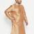 Men's rose gold viscose blend kurta