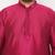 Men's frusia and gold viscose blend kurta and dhoti set