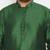 Green viscose blend kurta pyjama set