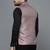 Men pink ethnic motif jacquard nehru jacket