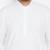 Men's white silk blend kurta