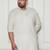 Men's cream cotton kurta