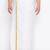 Men's white and gold dhoti/mundu/vesty
