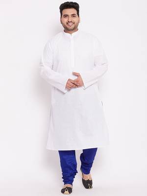 Men's royal blue silk blend pyjama 5