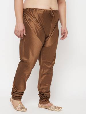 Men's coffee silk blend pyjama 2