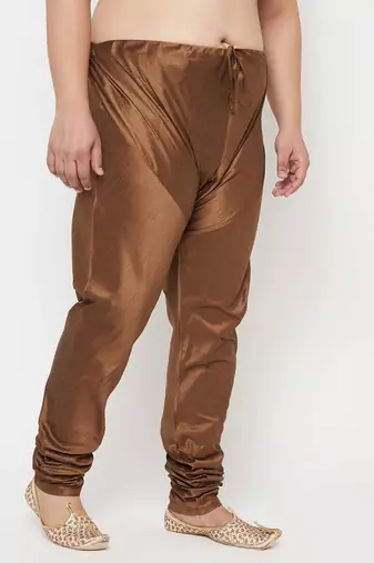 Men's coffee silk blend pyjama