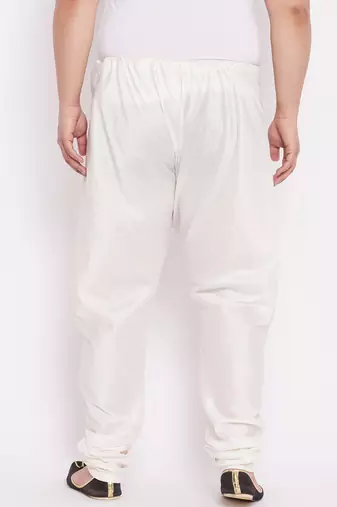 Men's cream silk blend pyjama