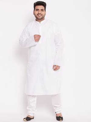 Men's white silk blend pyjama 5
