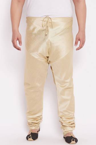 Men's gold silk blend pyjama