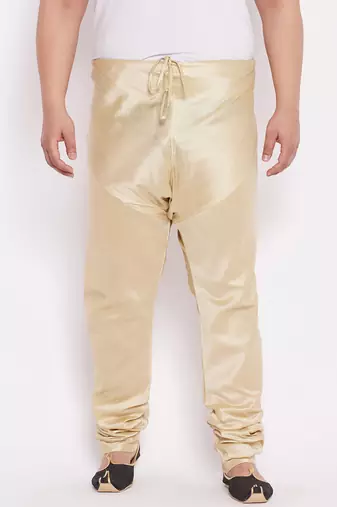 Men's gold silk blend pyjama