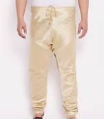 Men's gold silk blend pyjama