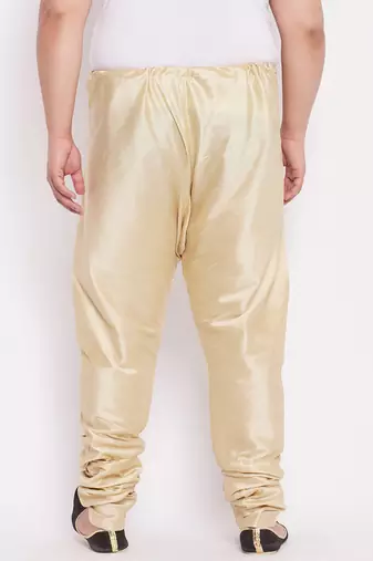 Men's gold silk blend pyjama