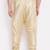 Men's gold silk blend pyjama