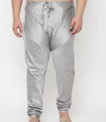 Men's grey silk blend pyjama