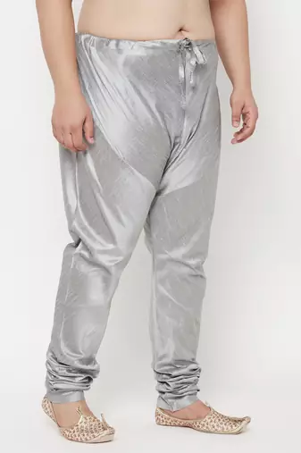 Men's grey silk blend pyjama