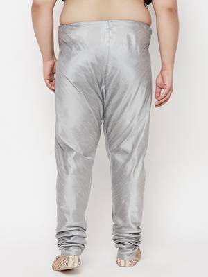 Men's grey silk blend pyjama 3