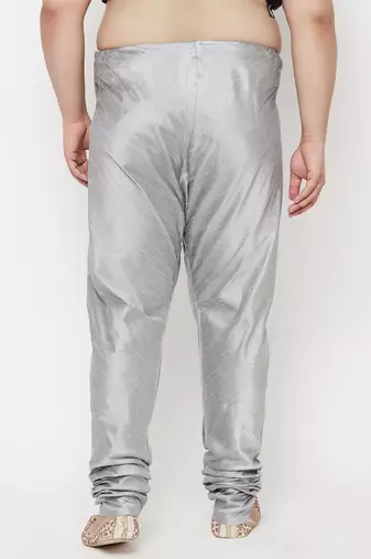 Men's grey silk blend pyjama