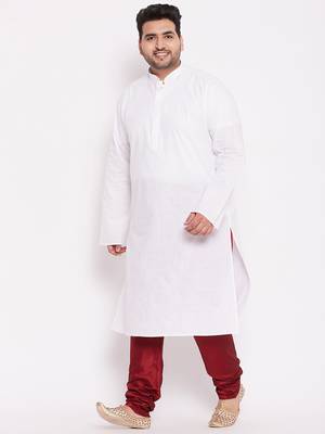 Men's maroon silk blend pyjama 5