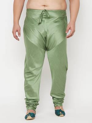 Men's mint green silk blend pyjama 1