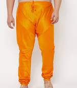 Men's orange silk blend pyjama