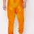 Men's orange silk blend pyjama